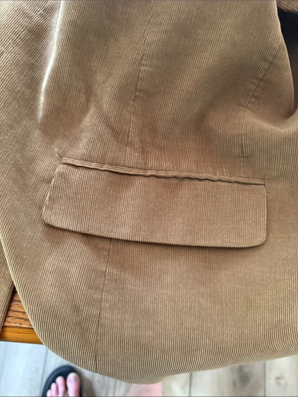 Stafford Unisex Brown Tailored Blazer
